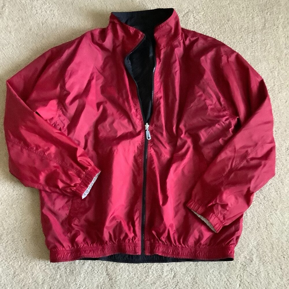Vintage Nike Reversible Windbreaker Logo Full Zip Jacket XL Classic Urban